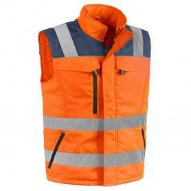 Gilet valico - tg.xxl - arancio - alta visibilita'